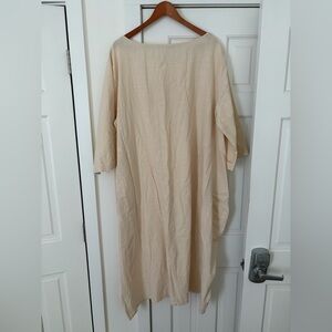 3x cream off white muumuu